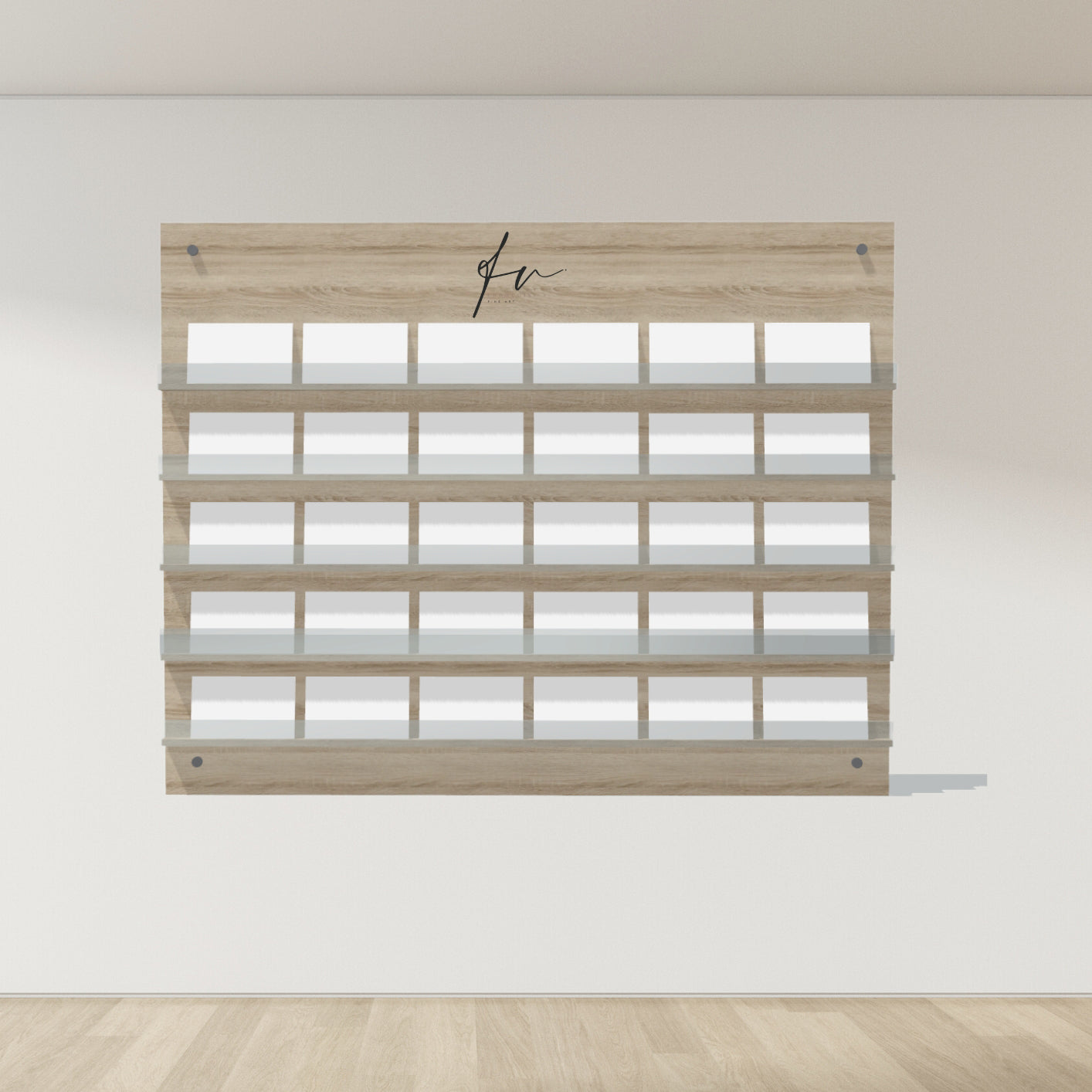 Large Wall Mounted Postcard Display